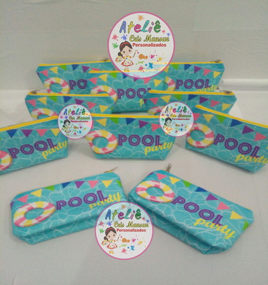 Necessaire personalizada pool Party