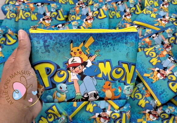 Necessaire Personalizada Pokemon