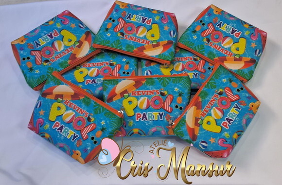Necessaire Personalizada Pool Party