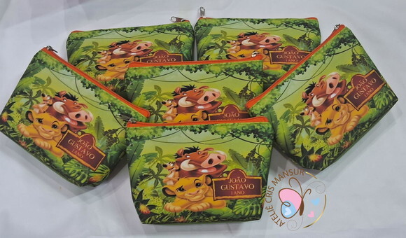Necessaire Personalizada Rei Leão