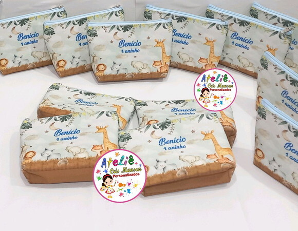 Necessaire Personalizada Sáfari baby