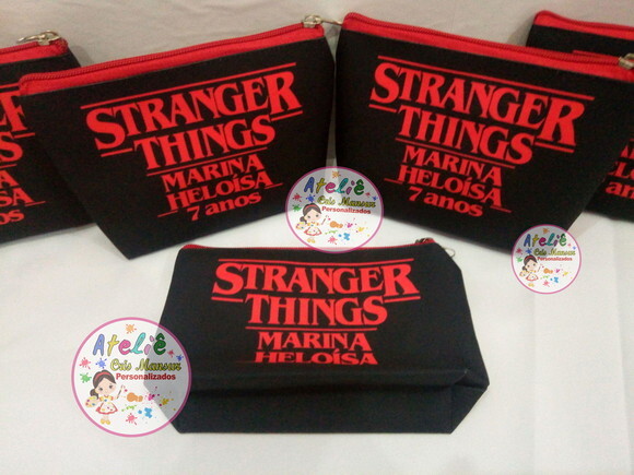Necessaire Personalizada Strangers Things