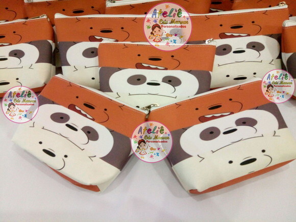 Necessaire Personalizada urso Sem Curso