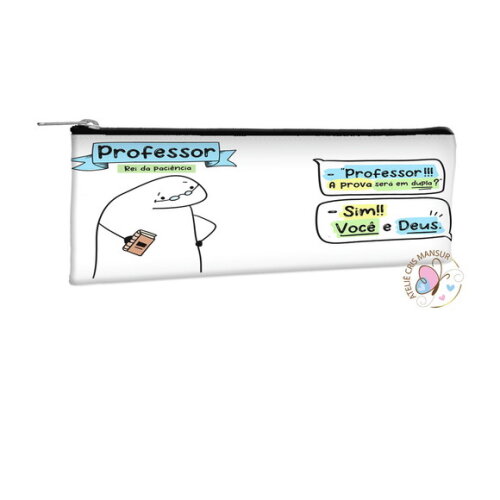 Dia dos Professores - Estojo Slim Personalizados 19 x 7