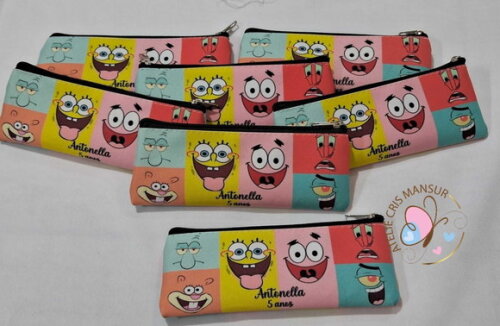 Estojo Slim Bob Esponja