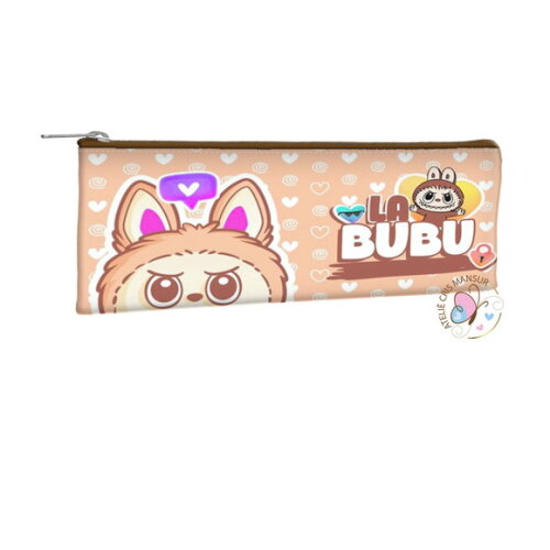 Estojo Slim Personalizados 19 x 7 - Tema Labubu