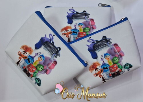 Lembrancinha Divertidamente - Necessaire Personalizada