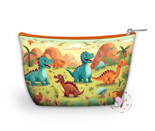 Lembrancinha Necessaire Personalizada - Tema Dinossauro