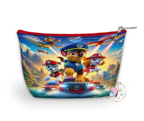 Lembrancinha Necessaire Personalizada - Tema Patrulha Canina