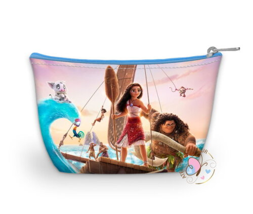 Lembrancinha Necessaire Personalizada - Tema Moana 2
