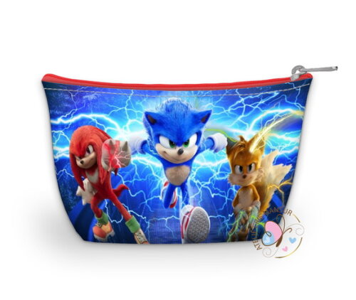 Lembrancinha Necessaire Personalizada - Tema Sonic