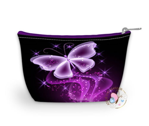 Necessaire - Tema Borboleta Roxa