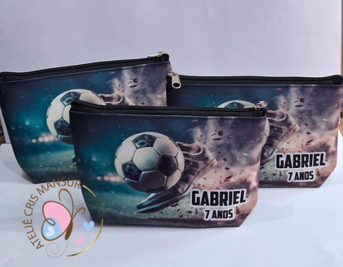 Necessaire - Tema Futebol