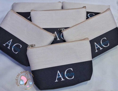 Necessaire Personalizada - Lembrancinha 15 Anos