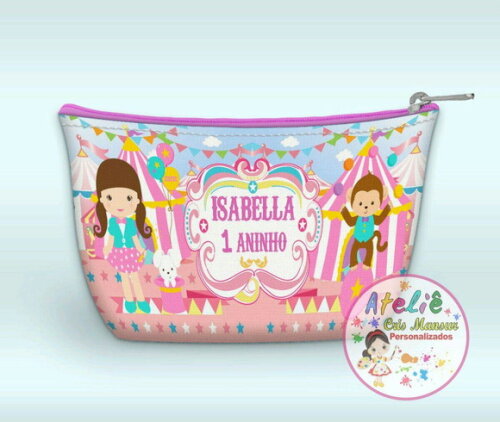 Necessaire Personalizada - Tema Circo
