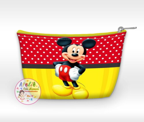 Necessaire Personalizada - Tema Mickey