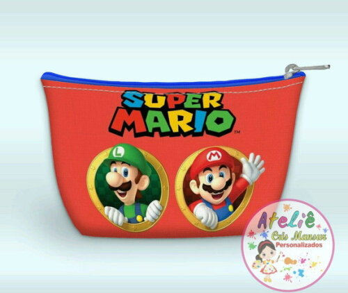 NECESSAIRE PERSONALIZADA - TEMA MÁRIO BROS