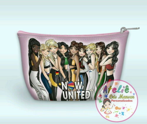 NECESSAIRE PERSONALIZADA - TEMA NOW UNITED