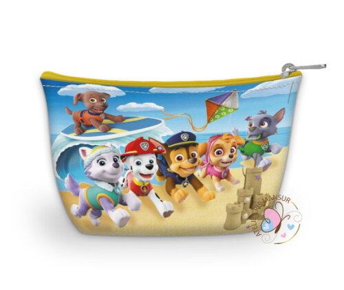 Necessaire Personalizada - Tema Patrulha Canina na Praia