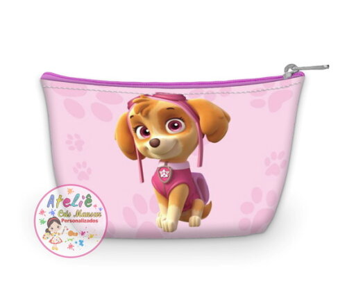 Necessaire Personalizada - Tema Skye Patrulha canina