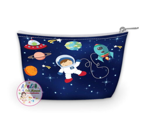 Necessaire Personalizada Astronauta