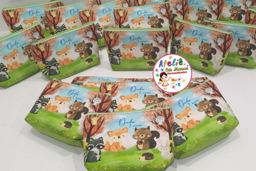 Necessaire Personalizada Bosque Encantado