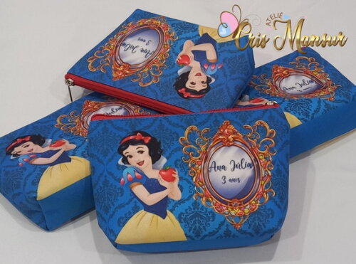 Necessaire Personalizada Branca de Neve