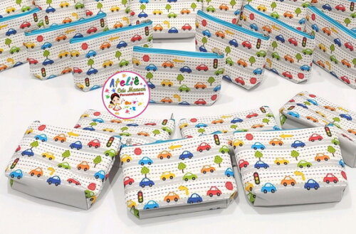 Necessaire Personalizada Carrinhos