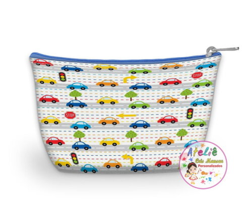 Necessaire Personalizada Carrinhos
