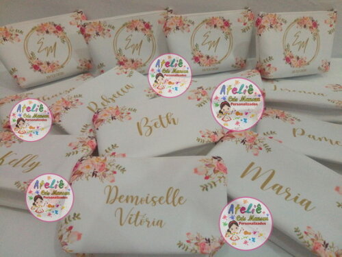 NECESSAIRE PERSONALIZADA FLORAL