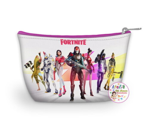 Necessaire personalizada Fortnite Menina