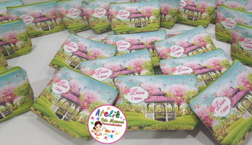 Necessaire Personalizada Floresta encantada