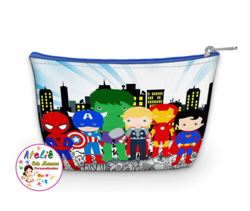 Necessaire personalizada Heróis Cut