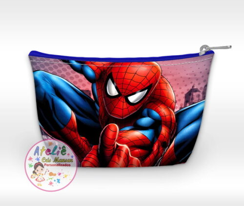 Necessaire personalizada Homen aranha