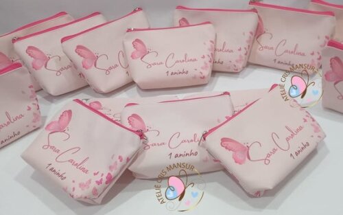 Necessaire Personalizada Jardim das Borboletas