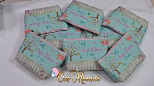 Necessaire Personalizada Jardim Encantado