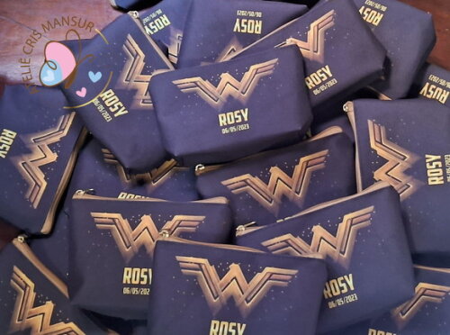 Necessaire Personalizada Mulher Maravilha