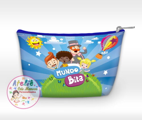 Necessaire personalizada Mundo bita