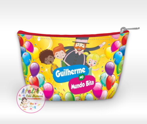 Necessaire personalizada Mundo bita Festas