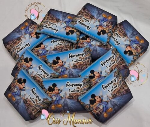 Necessaire Personalizada Mickey Disney