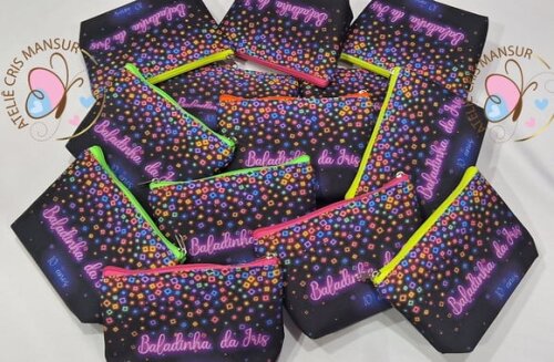 Necessaire Personalizada Neon