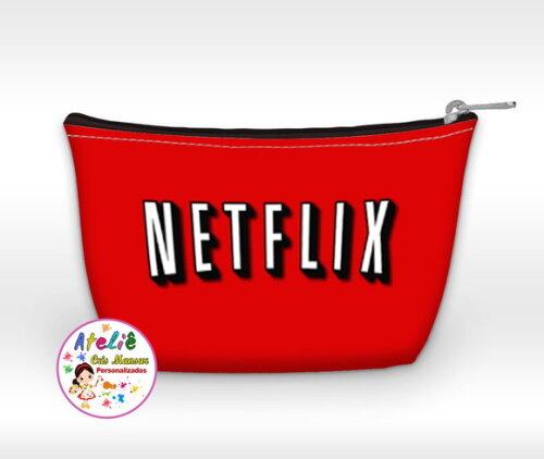 Necessaire Personalizada Netflix