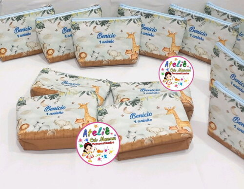 Necessaire Personalizada Sáfari baby