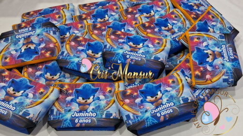 Necessaire Personalizada Sonic