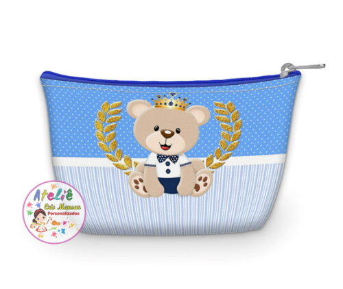 Necessaire Personalizada Ursinho Principe