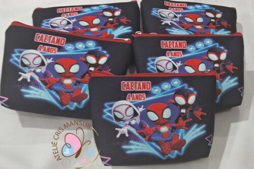 Necessaire Spidey e Seus Amigos Espetaculares