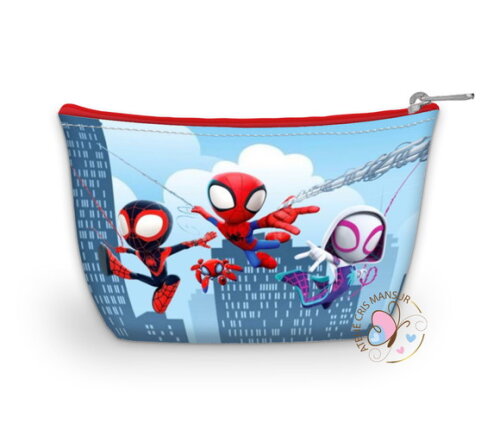 Necessaire Spidey e Seus Amigos ( Fazemos Todos os Temas )