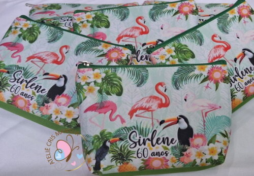 Necessarie Flamingo Tropical
