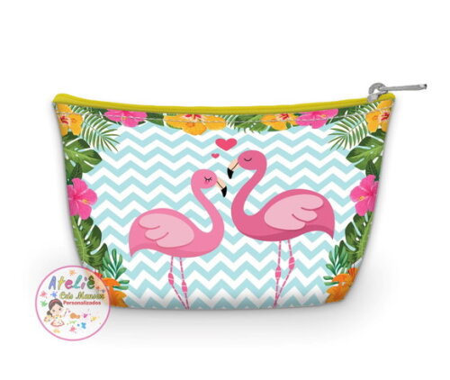 Necessarie Personalizada Tropical Flamingo