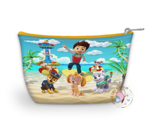 Patrulha Canina na Praia - Necessaire Personalizada